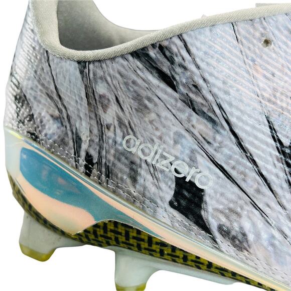 Adidas Men’s Adizero‎ Kevlar Football Cleats White Sz 18 Kevlar Athletic Shoes main image 4